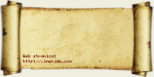 Nadja Živković vizit kartica